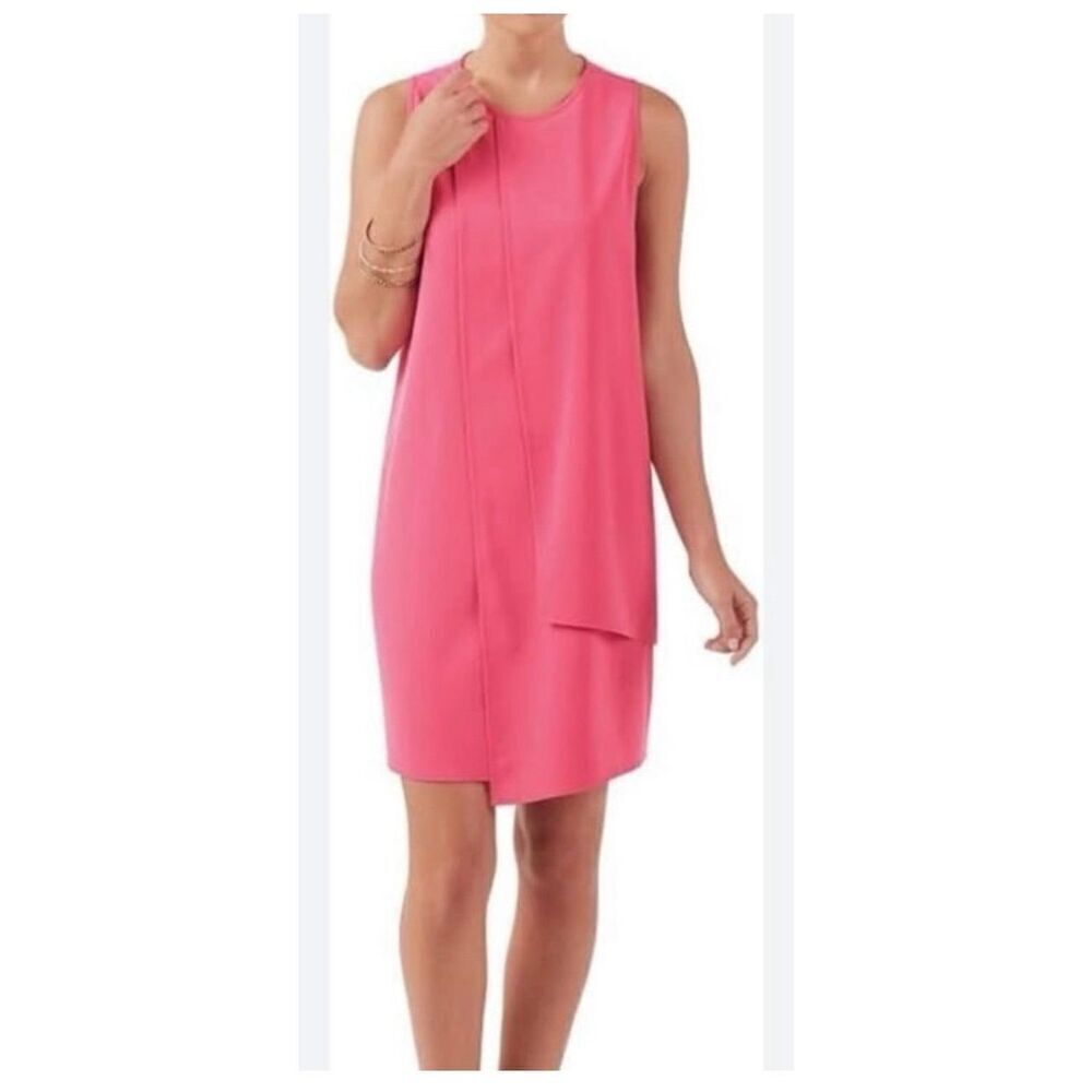 Mud Pie Small pink NWT Elizabeth panneled dress asymmetric